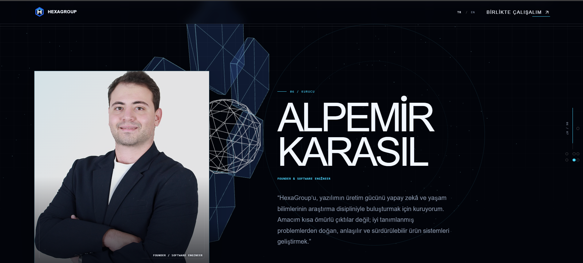 HexaGroup — Kurucu bölümü